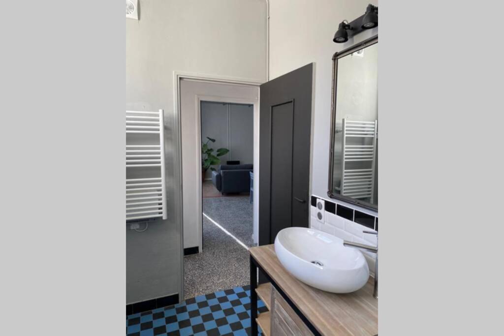 Appartement indépendant dans maison de village Saint-André-de-Sangonis Extérieur photo